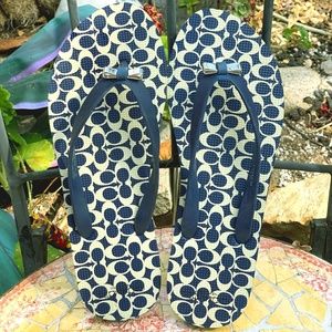 Coach Flip Flops